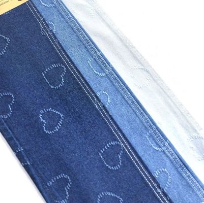 Купить Сердечно-печатный джинсовый джинс Jacquard Неэластичный джинс для уникальных джинсов Одежда online manufacture