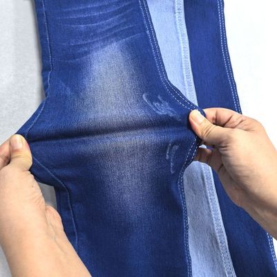 Купить Мода Высокая растяжка Сатин джинсовая ткань Легкий вес 9OZ 58' 59' online manufacture