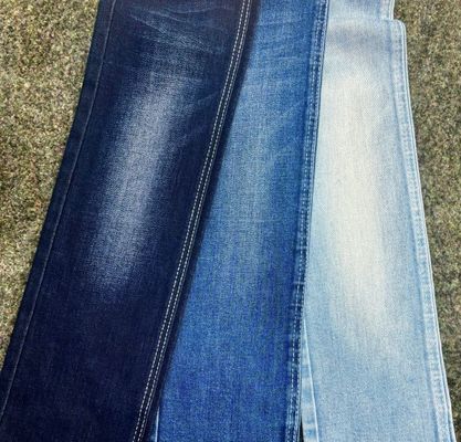Купить Триядерная хлопчатовая ткань из тёмно-синего джинса. online manufacture