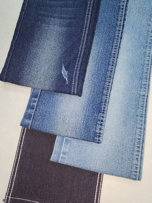 Купить Высокоэластичная джинсовая ткань 55% хлопок DARK INDIGO TWILL, стиль JSD3320-2, для модных джинсов оптом online manufacture