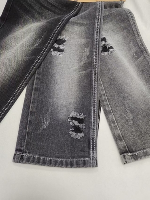 Купить Дышащий стиль TWILL не тянущийся джинсовый материал BLACK/BLACK JSD3226A для джинсов винтажной одежды Оптовая продажа денима online manufacture