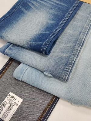Купить 85% Пахта ткань Twill стиль темный индиго джинсы ткань для джинсов джинсы online manufacture
