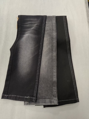 Купить 11.8 унций Отличный стрейч ЧЕРНЫЙ/ЧЕРНЫЙ деним 7*10/105 Left Twill JSD3252AL для высокого качества online manufacture