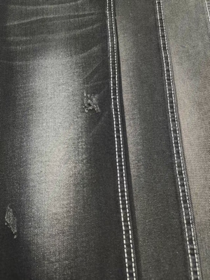 Купить Ткань деним черного цвета с эффектом слабого стрейча, саржевого переплетения, плотностью 9.9 унций, шириной 180 см, артикул JSD3094A, для джинсов для женщин и мужчин online manufacture