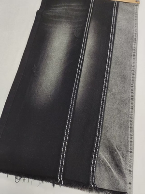 Купить Хлопок 75%, средний вес 8,3 унции, саржевая ткань, стиль ЧЕРНЫЙ/ЧЕРНЫЙ, эластичный деним, конструкция 12+12*21/40 JSD3225A для женских джинсов online manufacture