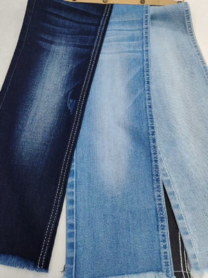 Купить Ткань деним темно-синий индиго с эффектом слаба из пряжи Siro 8.8 унций, основа 10+10*16/55, артикул JSD3302, для женских джинсов online manufacture