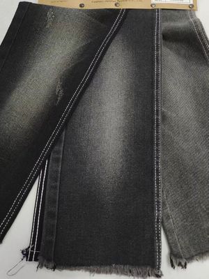 Купить 11.2oz 60%Cotton Denim Fabric 7S BLACK/BLACK For Youth Denim Pants online manufacture