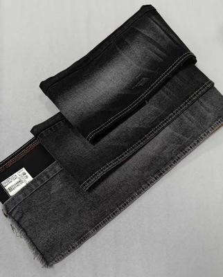 Купить Medium elastic 11.8oz Black/Black with full width 180cm construction 8*16/70 Denim fabric  JSD3191A for men jeans online manufacture