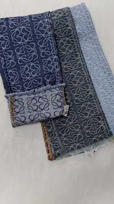 Купить Beautiful pattern Heavy weight Dark blue with full width 180cm /10x7 Denim fabric for jeans online manufacture
