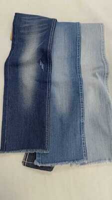 Купить 8.1 oz  Dark indigo with full width 180cm /12+12*21/40+21/70 Denim fabric JSD3351 for men jeans online manufacture