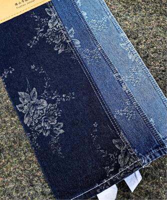 Купить Unique Rose Design For Lady Jeans Or Jacket Denim Fabric 90%Cotton 9.3oz Make To Order online manufacture