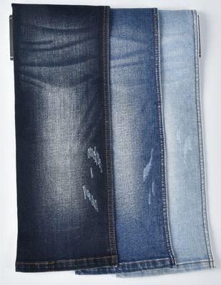 Противосокращающаяся хлопчатобумажная полиэстерная ткань DENIM QY001 10,5 унций
