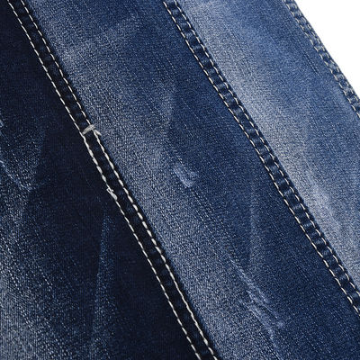 Устойчивая к сжатию хлопчатобумажная полиэстерная ткань DENIM SPANDEX QY013