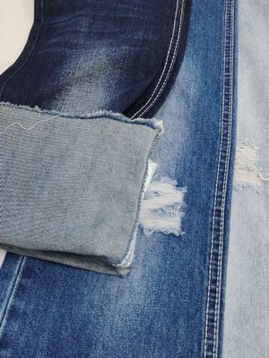 Супер-мягкая неэластичная ткань в стиле TWILL, 90% хлопковый деним, 9.4 унции, для джинсов